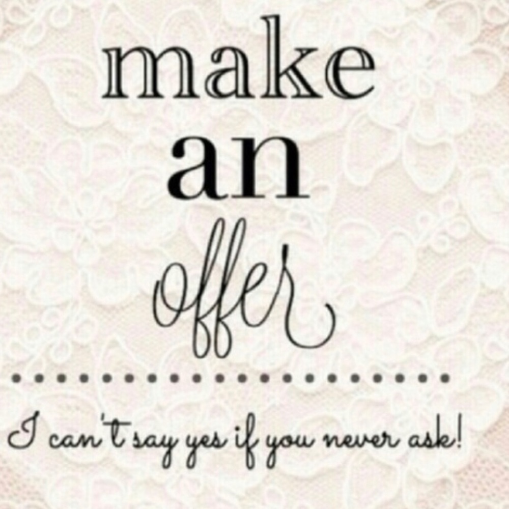 ☀️☀️We Love All Offers!!🤗💕💕
